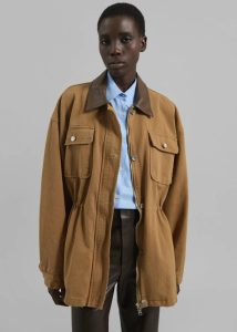 Beige Outerwear Coblen Barn Jacket - Camel The Frankie Shop Women - Image 3