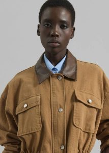 Beige Outerwear Coblen Barn Jacket - Camel The Frankie Shop Women - Image 4