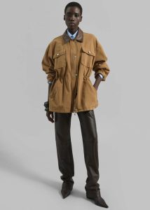 Beige Outerwear Coblen Barn Jacket - Camel The Frankie Shop Women - Image 5