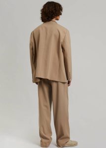 Beige Outerwear Men The Frankie Shop Beo Blazer - Latte - Image 5