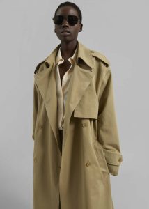 Beige Outerwear Women The Frankie Shop Nabesna Trench Coat - Beige - Image 2