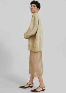 Beige Tops The Frankie Shop Hart Tie Dye Sweatshirt - Beige Men - Image 5