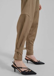Beige Women Maylis Trousers - Beige Bottoms The Frankie Shop - Image 3
