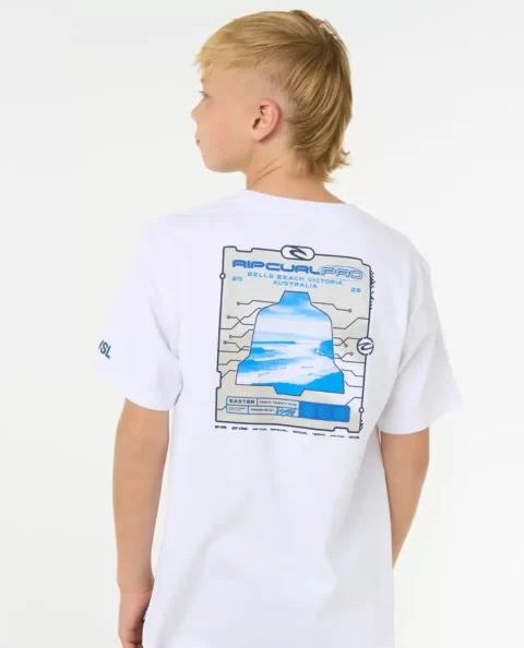 Bells Beach Pro 2025 Event Tee Rip Curl Tops & Tees Kids - Image 5