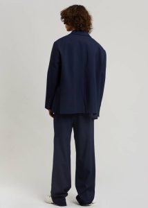 Beo Blazer - Blue Outerwear The Frankie Shop Blue Men - Image 5