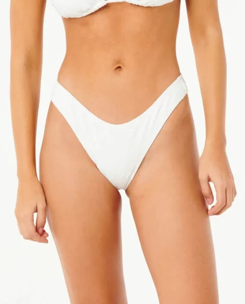 Bikini Bottoms Rip Curl Dusk Textured Hi Leg Cheeky Bikini Bottom Women