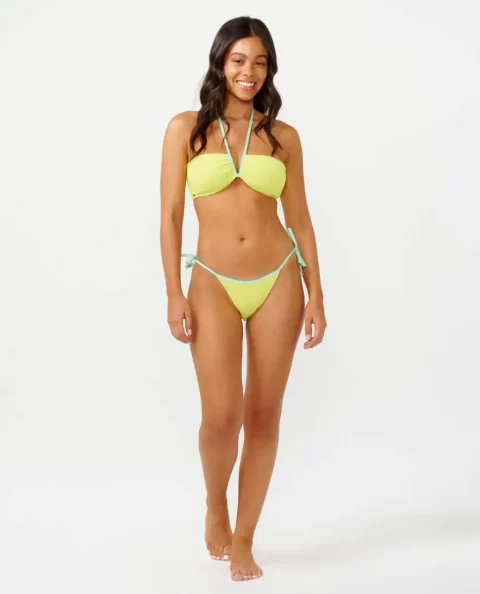 Bikini Bottoms Sunny Side Tie Side Cheeky Coverage Bikini Bottom Rip Curl Women - Image 4