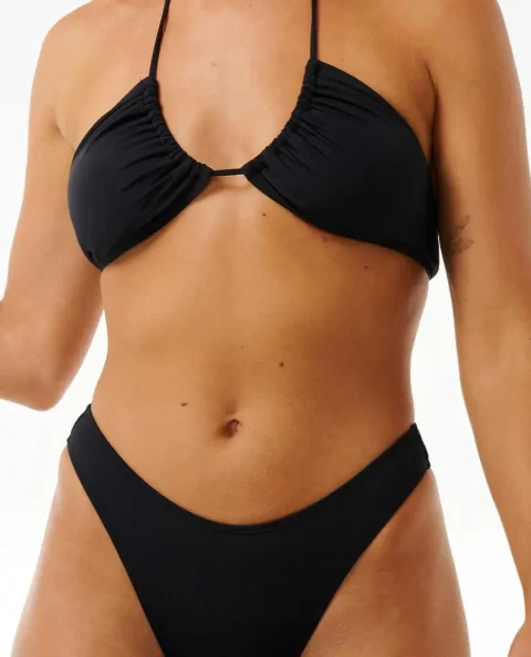 Bikini Bottoms Women Classic Surf High Leg Skimpy Coverage Bikini Bottoms Rip Curl - Image 5