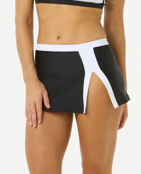 Bikini Bottoms Women Rip Curl Sodade Victoria Vergara Swim Skirt - Image 2