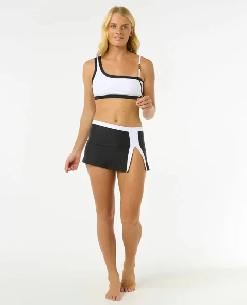 Bikini Bottoms Women Rip Curl Sodade Victoria Vergara Swim Skirt - Image 4