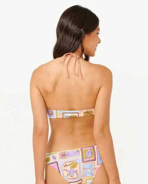 Bikini Tops Beach Party Halter Crop Rip Curl Women - Image 2