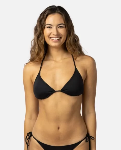Bikini Tops Rip Curl Women Classic Surf Sliding Triangle Bikini Top