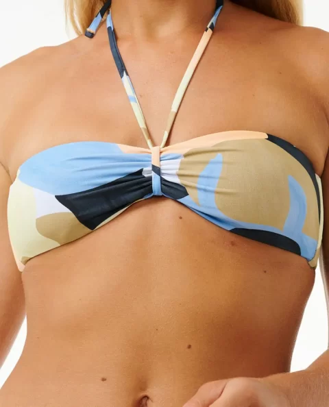 Bikini Tops Rip Curl Women High Tide Bandeau Bikini Top - Image 5