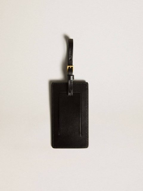 Black Bag Accessories Golden Goose Women Black Luggage Tag - Image 2