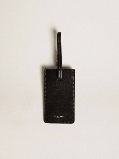 Black Bag Accessories Golden Goose Women Black Luggage Tag