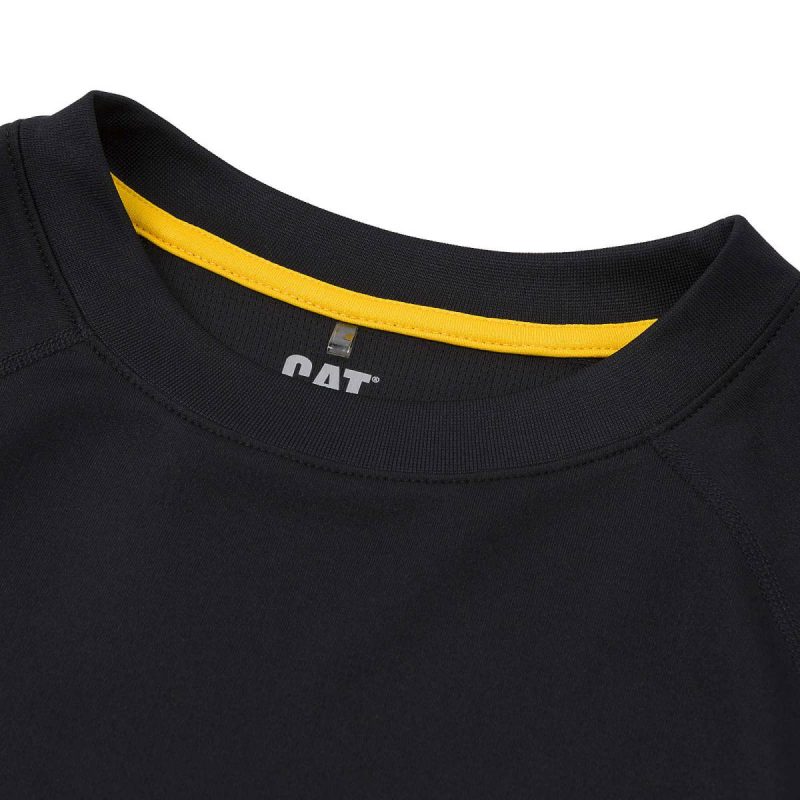 Black Cat Tops & Outerwear Men's Cooling Long Sleeve Tee Men - Image 5
