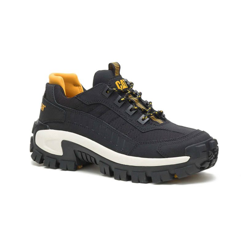 Black/Full Moon Men's Invader Steel Toe Work Shoe Cat Men Shoes - Image 3