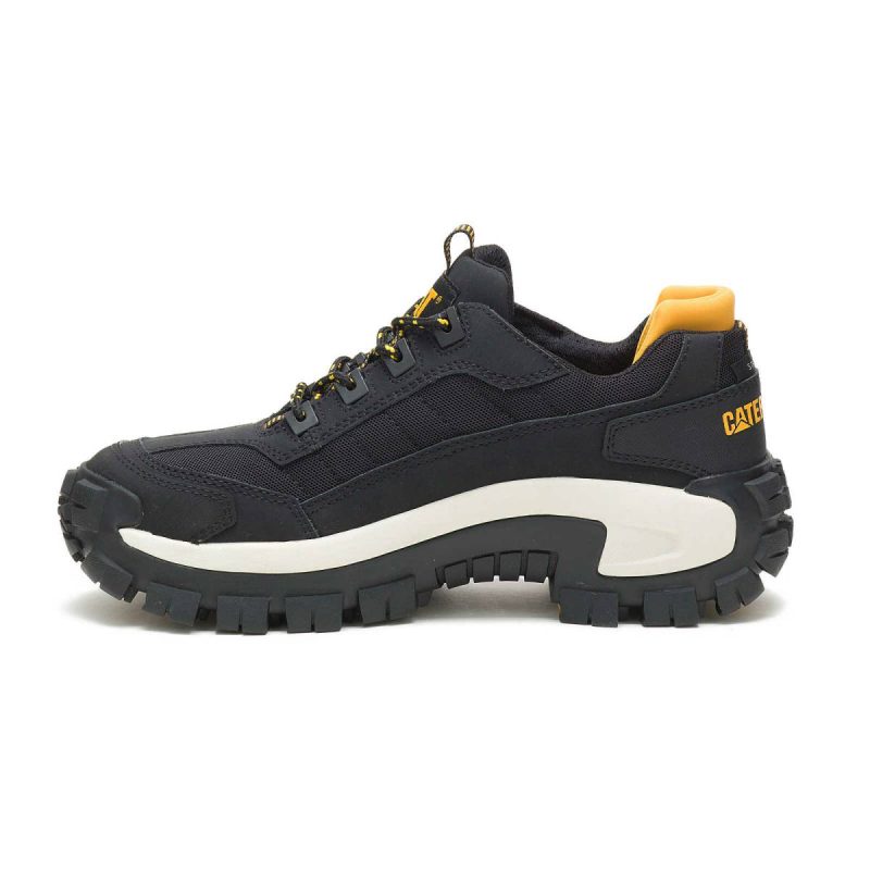 Black/Full Moon Men's Invader Steel Toe Work Shoe Cat Men Shoes - Image 4