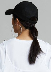Black Headwear Frankie Baseball Cap - Black Women The Frankie Shop - Image 3