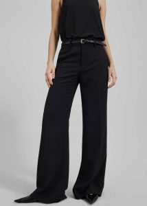 Black Katie Flared Pants - Black Women The Frankie Shop Bottoms - Image 2