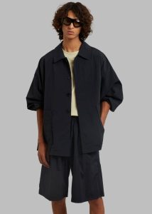 Black Men The Frankie Shop Kabo Tracksuit Shorts - Black Bottoms - Image 3