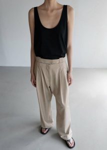 Black Women The Frankie Shop Penelope Tank Top - Black Tops - Image 3