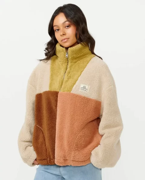 Block Party Polar Fleece Rip Curl Women Hoodies & Fleece - Image 2