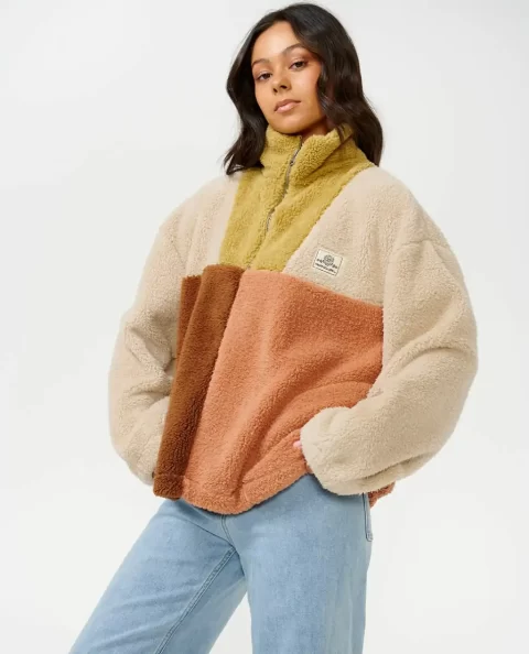 Block Party Polar Fleece Rip Curl Women Hoodies & Fleece