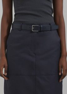Blue Bottoms Dara Midi Skirt - Navy The Frankie Shop Women - Image 3