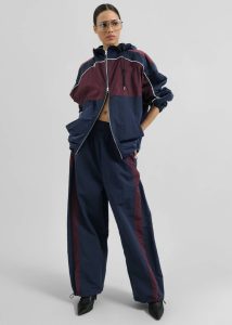 Blue Bromley Colorblock Joggers - Navy Women The Frankie Shop Bottoms - Image 3