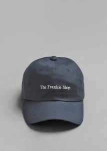 Blue Frankie Baseball Cap - Deep Navy Headwear Women The Frankie Shop