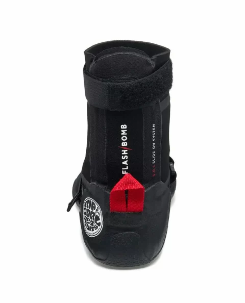Booties Gloves & Hoods Mens Rip Curl Flashbomb 7Mm Round Toe Booties - Image 4