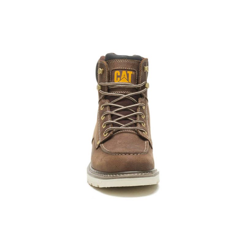 Boots Men Khaki Men's Calibrate Work Boot Cat - Image 3