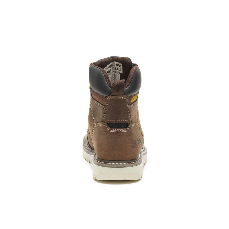Boots Men Khaki Men's Calibrate Work Boot Cat - Image 5