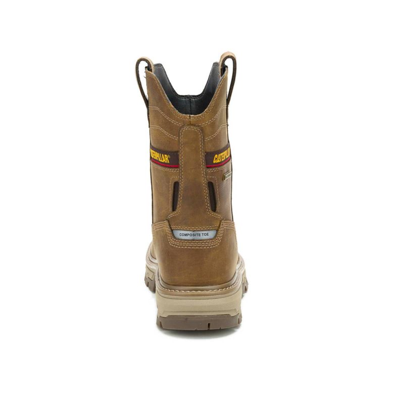 Boots Men's Colorado Equip Wellington Waterproof Composite Toe Work Boot Men Pyramid Cat - Image 5
