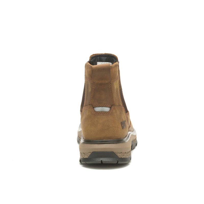 Boots Men's Exposition Chelsea Work Boot Men Cat Pyramid - Image 4