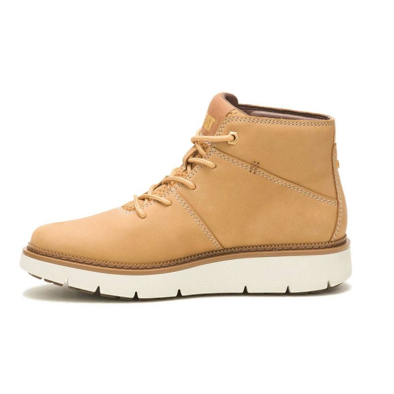 Boots Women's Chariot Plain Toe Mid Boot Honey Reset Women Cat - Image 4