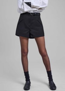 Bottoms Black The Frankie Shop Women Xandra Mini Shorts - Black