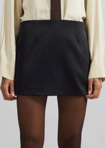 Bottoms Black Women Nessa Mini Skirt - Black The Frankie Shop - Image 4