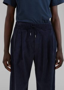 Bottoms Camden Corduroy Pants - Navy Blue The Frankie Shop Men - Image 2