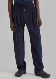 Bottoms Camden Corduroy Pants - Navy Blue The Frankie Shop Men - Image 4