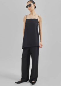 Bottoms Imre Trousers - Black The Frankie Shop Black Women - Image 2