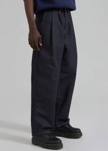 Bottoms Men The Frankie Shop Blue Zayn Jeans - Dark Indigo - Image 3