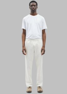 Bottoms Samsøe Samsøe Jabari Trousers - Clear Cream Men The Frankie Shop Clear Cream - Image 4
