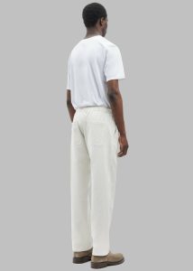 Bottoms Samsøe Samsøe Jabari Trousers - Clear Cream Men The Frankie Shop Clear Cream - Image 5