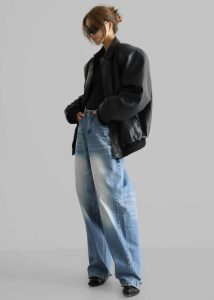 Bottoms Tanner Bleach Jeans - Worn Wash The Frankie Shop Women Blue