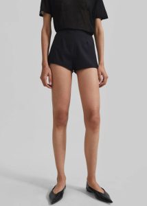 Bottoms The Frankie Shop Black Women Isodora Hot Pants - Black - Image 4
