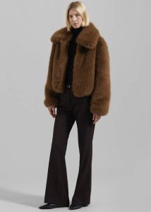 Bottoms The Frankie Shop Brown Lyra Flared Pants - Brown Women - Image 5