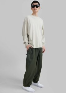 Bottoms The Frankie Shop Green Hunter Joggers - Khaki Men - Image 2
