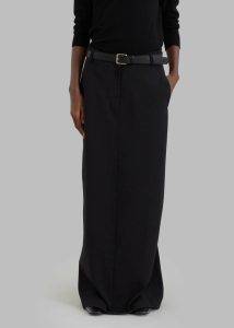 Bottoms The Frankie Shop Malvo Long Pencil Skirt - Black Black Women - Image 2